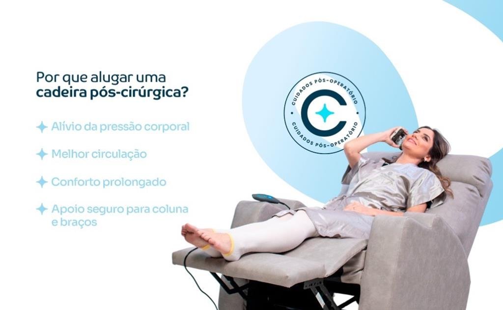 Poltronas para locação de pós operatório em Passo Fundo: a inovação no cuidado e recuperação domiciliar