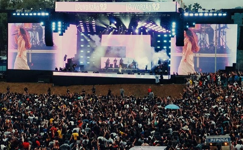 Aguiar MultiMusic presente no Louvorzão 93: quatro artistas do escritório no palco da Quinta da Boa Vista