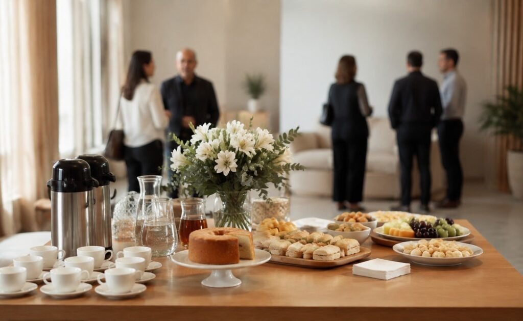 Buffet em velórios ganha espaço como gesto de acolhimento às famílias