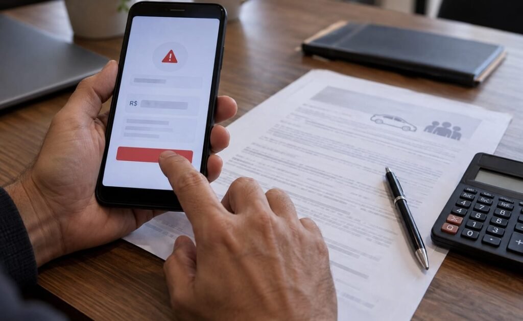 Cliente paga R$ 50 mil por suposta carta contemplada de R$ 500 mil