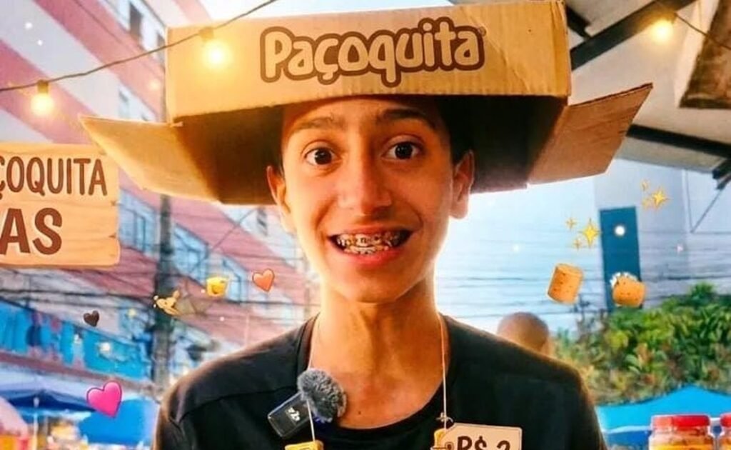 Aos 14 anos, Arthur vende paçocas para construir o futuro que sonha
