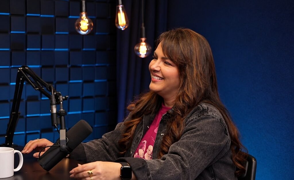 Lilian Azevedo relembra despedida de Marquinhos Menezes em sua primeira participação em podcast após a partida do esposo